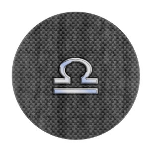 Planche À Découper Libra Zodiac Connexion en fibre de carbone