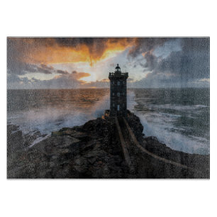 Planche À Découper Lighthouses Le Conquet Kermorvan Lighthouse