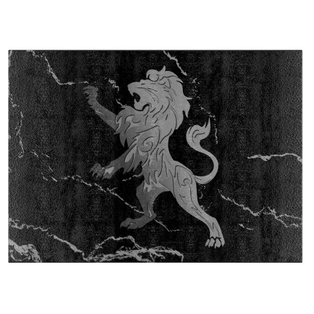 Planche À Découper Lion royal d'argent (Devant)