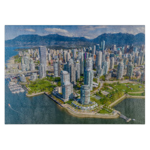 Planche À Découper Littoral Vancouver, Colombie-Britannique, Canada