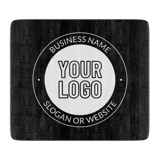 Planche À Découper Logo d'entreprise ou Modèle de texte de conception (Devant)