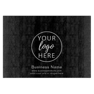 Planche À Découper Logo d'entreprise personnalisé simple