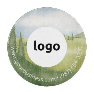 Planche À Découper LOGO & TEXTE   Panneau de découpe de verre d'entre