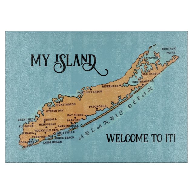 Planche À Découper Long Island - Bienvenue (Devant)