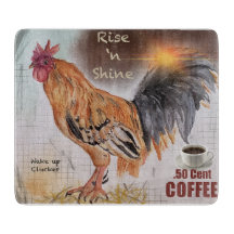 Lot Rooster Vintage Fun Glass Coupe