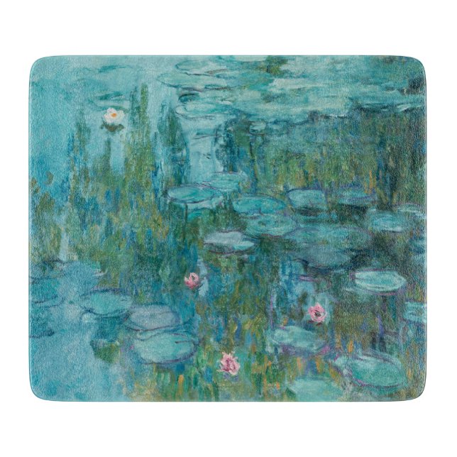 Planche À Découper Lys d'eau (par Claude Monet, 1915) (Devant)