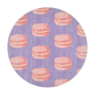 Planche À Découper Macarons roses