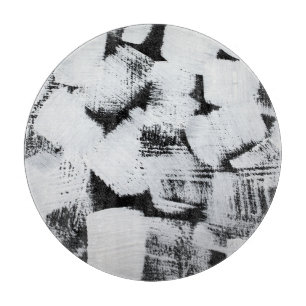 Planche À Découper Magnolias de printemps, design élégant de tissu.