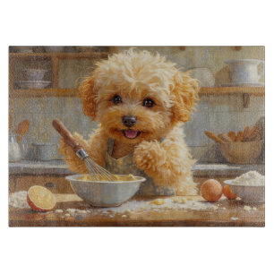 Planche À Découper Maltipoo cuisine dans la cuisine