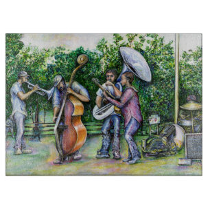 Planche À Découper Maman ne m'a jamais averti des joueurs tuba