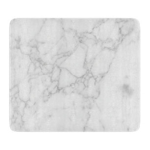 Planche À Découper Marbre Blanc