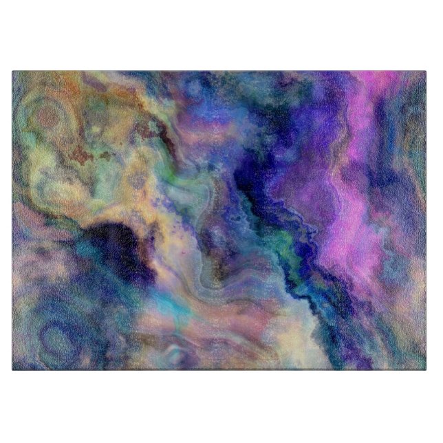 Planche À Découper Marbre coloré (Devant)