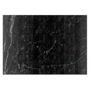 Planche À Découper Marbre noir de Digita avec le veinage blanc vert