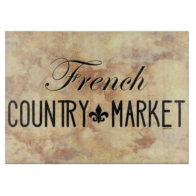 PLANCHE À DÉCOUPER MARCHÉ FRANÇAIS (Devant)