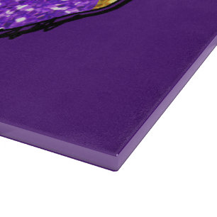 Planche À Découper Mardi Gras Kiss Glass Cutboard