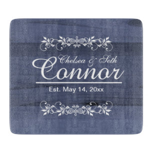 Planche À Découper Mariage ou anniversaire de mariage et de chambre  