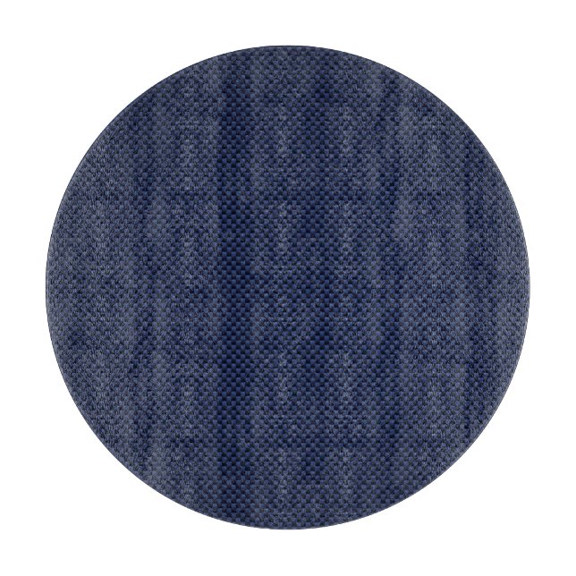 Planche À Découper Marine Blue Automotive Carbon Fiber Tressage d'imp (Devant)