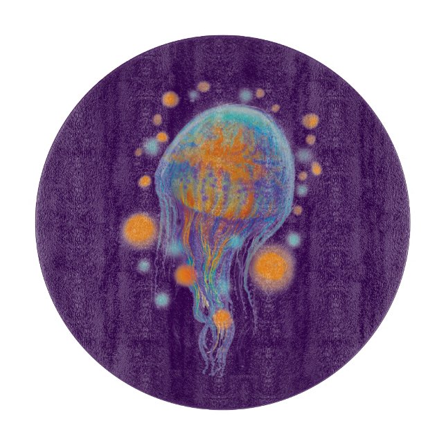 Planche À Découper méduse de l'espace (Devant)