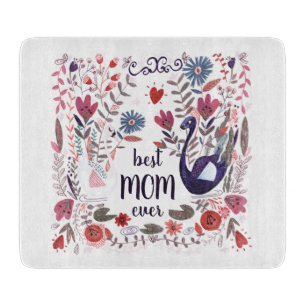 Planche À Découper Meilleure MAMAN de tous les temps   Cadeaux de Fêt