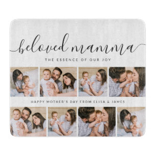 Planche À Découper Mignonne Mamma Maman Maman Fête des mères Collage 