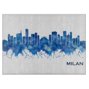 Planche À Découper Milan Skyline Blue