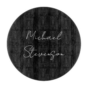 Planche À Découper Mini minimaliste noir noir tendance