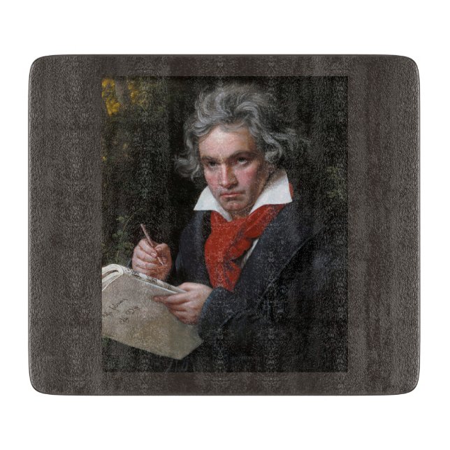 Planche À Découper Missa Solemnis : Ludwig Beethoven Musique classiqu (Devant)