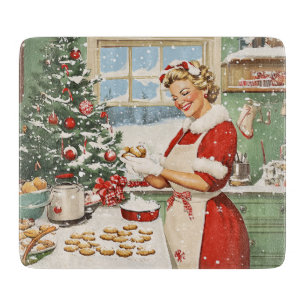 Planche À Découper Mme Claus Plaisir De La Cuisine De Vacances