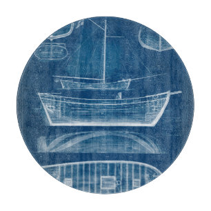 Planche À Découper Modèle antique II de bateau