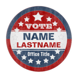 Planche À Découper Modèle de campagne personnalisé