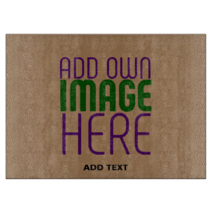 PLANCHE À DÉCOUPER MODÈLE DE TEXTE D'IMAGE BROWN SIMPLE MODERNE