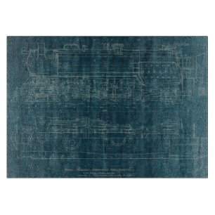 Planche À Découper Modèle I de train