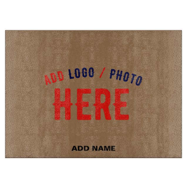 PLANCHE À DÉCOUPER MODERNE ET MODERNE PERSONNALISABLE BROWN VÉRIFIÉ (Devant)