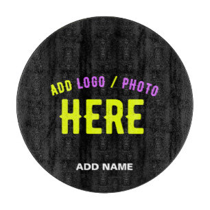 PLANCHE À DÉCOUPER MODERNE ET MODERNE PERSONNALISABLE NOIR VÉRIFIÉ