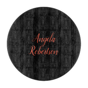 Planche À Découper Moderne simple minimaliste ajouter le nom