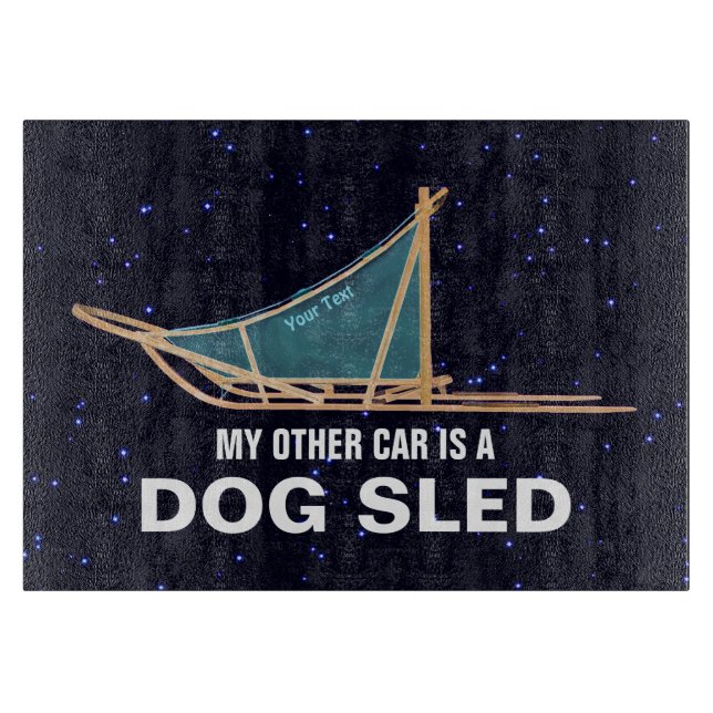 Planche À Découper Mon Autre Voiture Est Un Chien (Devant)