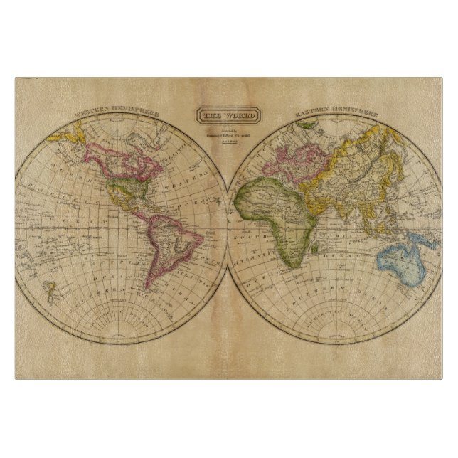 Planche À Découper Monde par Worcester (Devant)