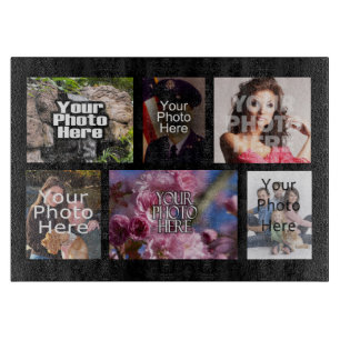 Planche À Découper Montage personnalisé personnalisé de collage photo