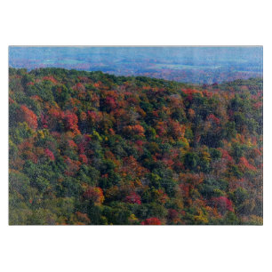 Planche À Découper Montagnes Appalaches en automne