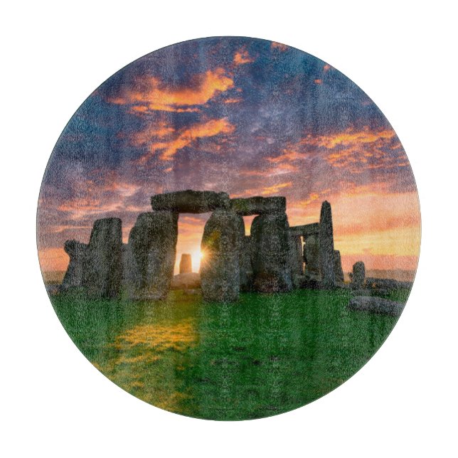 Planche À Découper Monuments | Stonhenge, Angleterre (Devant)