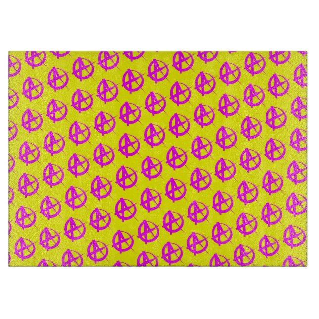 Planche À Découper Motif anarchique (Devant)