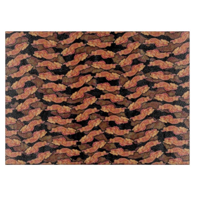 Planche À Découper Motif Bacon (Devant)