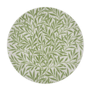 Planche À Découper Motif botanique floral vert de William Morris