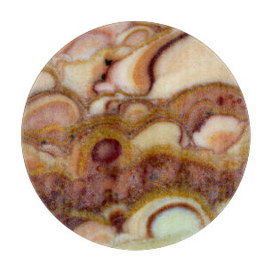 Planche À Découper Motif Cercle De Pierre D'Onyx