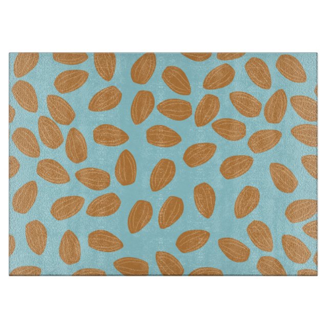 Planche À Découper Motif d'amandes (Devant)