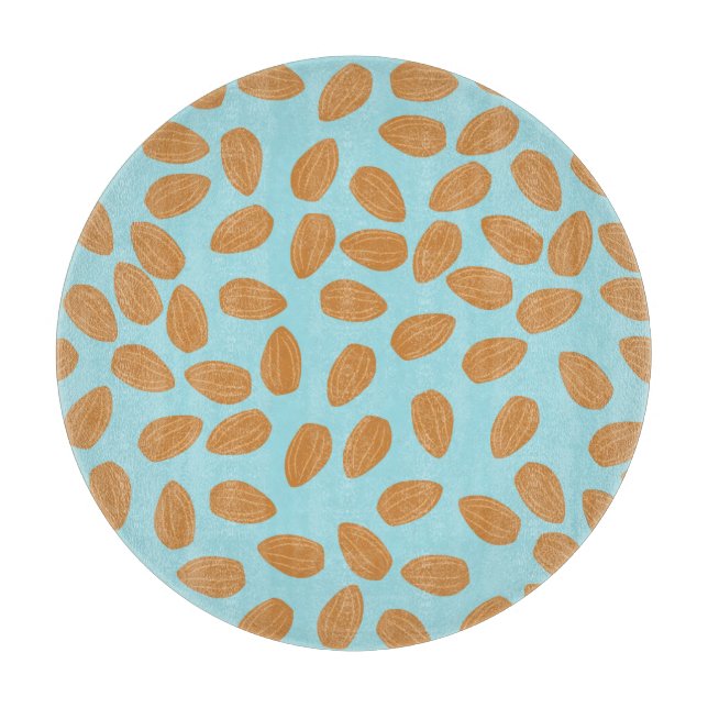 Planche À Découper Motif d'amandes (Devant)