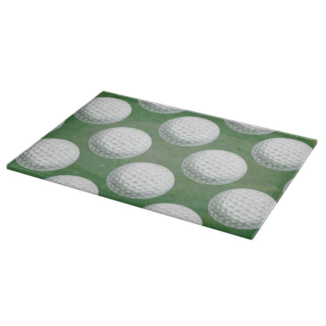 Planche À Découper Motif de balle de golf peint (Coin)