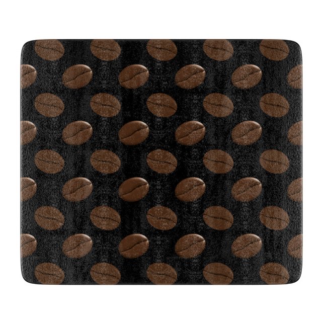 Planche À Découper Motif de café (Devant)