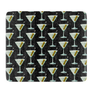 Planche À Découper Motif de cocktails Martini