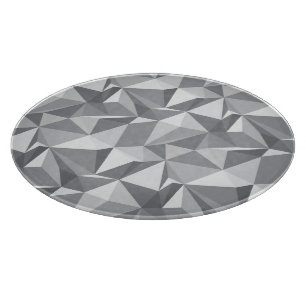 Planche À Découper Motif de diamant - polygone abstrait